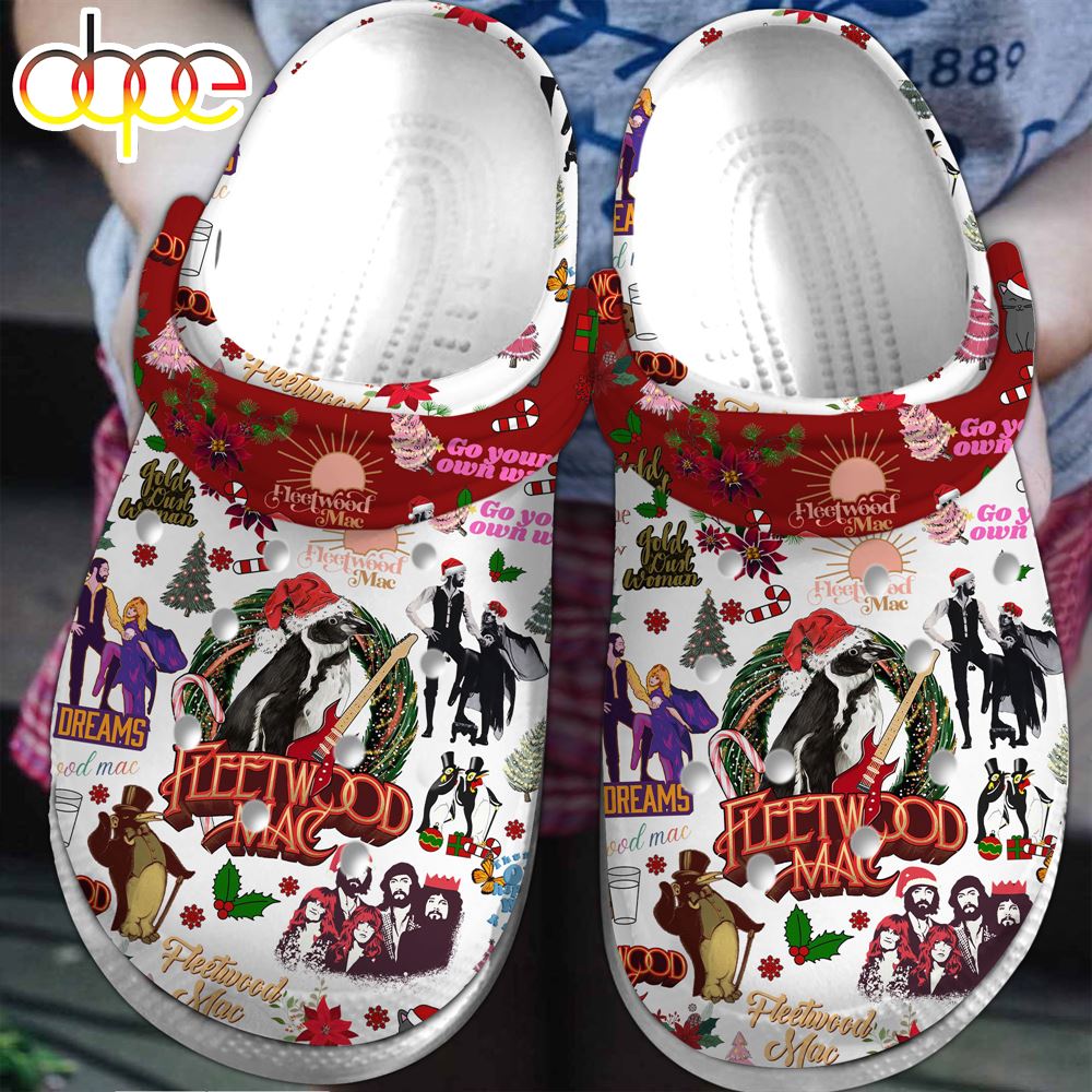 Fleetwood Mac Music Clogs Shoes Comfortable For Men Women And Kids