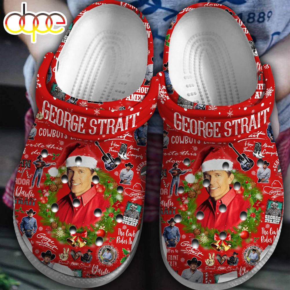 George Strait Music Clogs Shoes Comfortable For Men Women And Kids