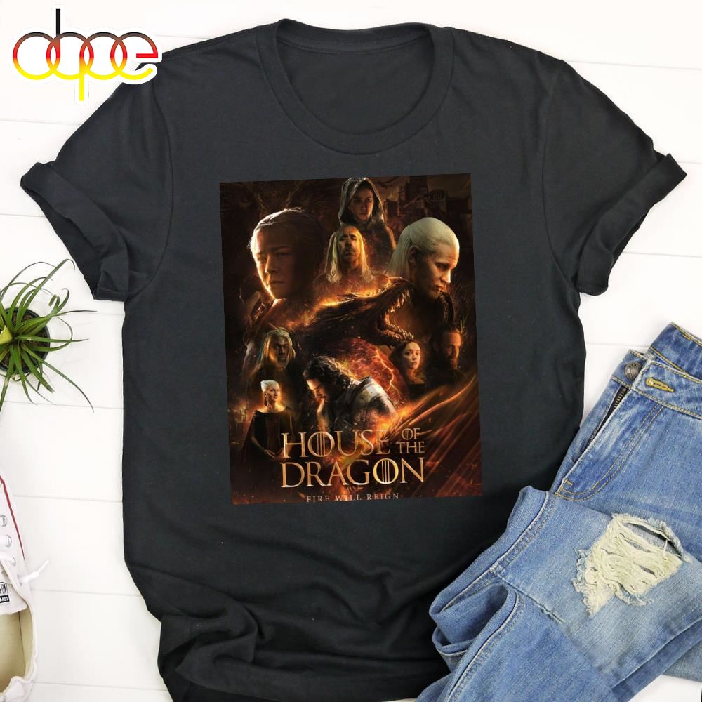 House Of The Dragon Poster Tshirt