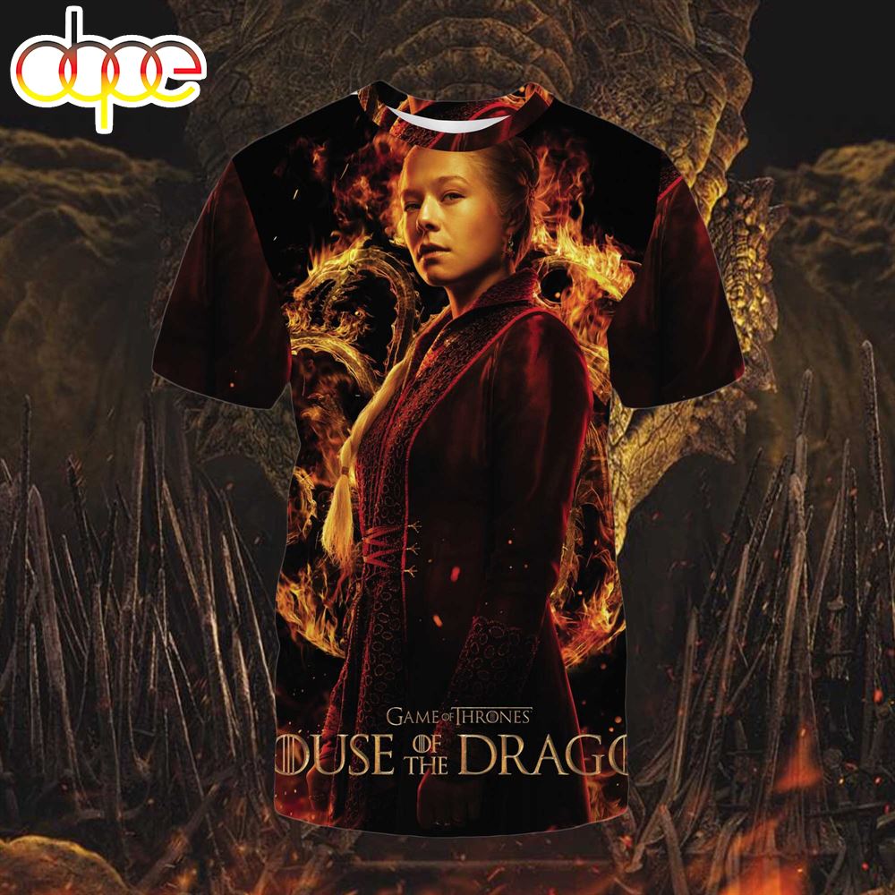 House Of The Dragon Season 2 Gets 2024 All Over Print Shirt All Over Print Shirt