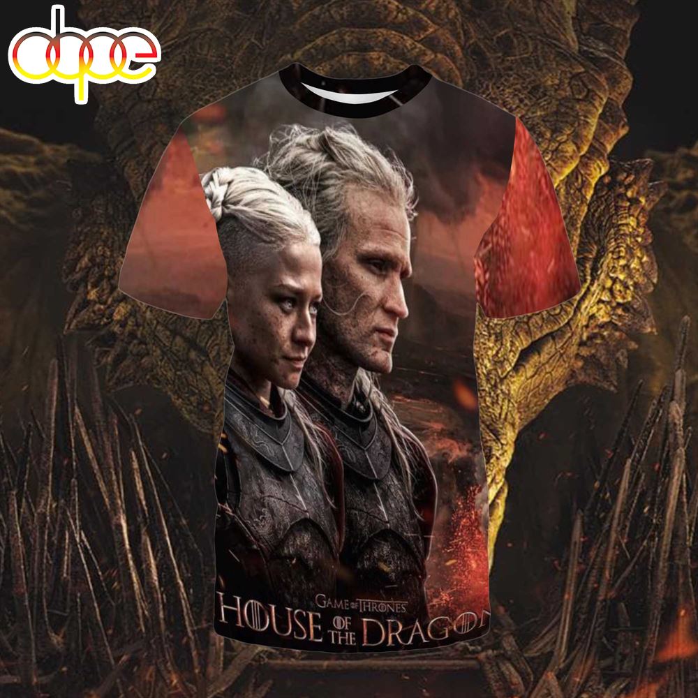 House Of The Dragon Season 2 Movie 2024 All Over Print Shirt All Over Print Shirt