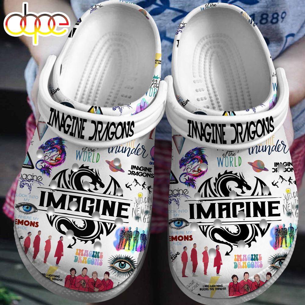 Imagine Dragons Music Clogs Shoes Comfortable For Men Women And Kids