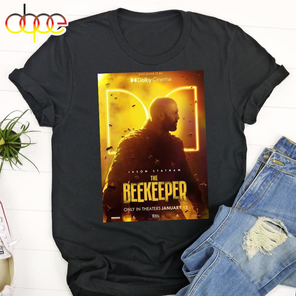 Jason Statham The Beekeeper 2024 Movie T Shirt