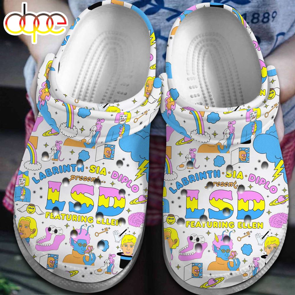LSD Music Clogs Shoes Comfortable For Men Women And Kids