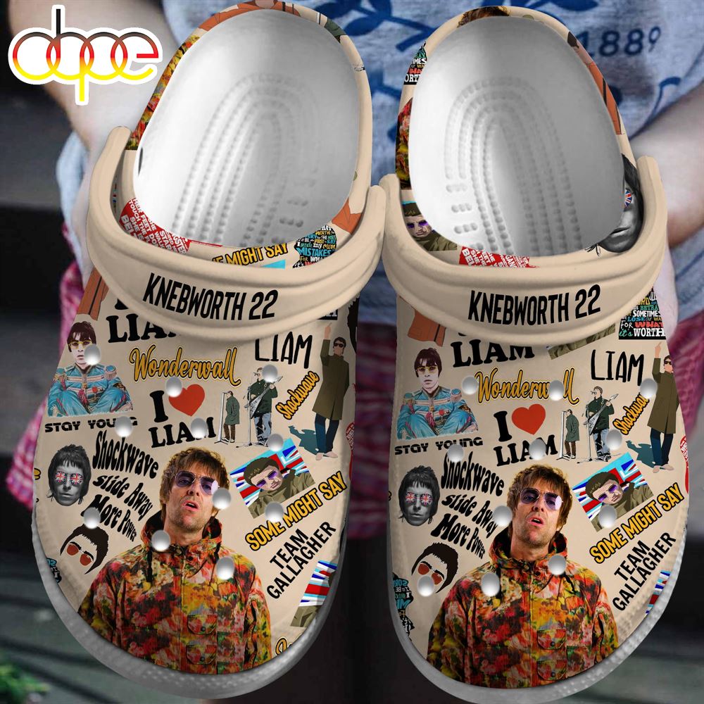 Liam Gallagher Music Clogs Shoes Comfortable For Men Women And Kids