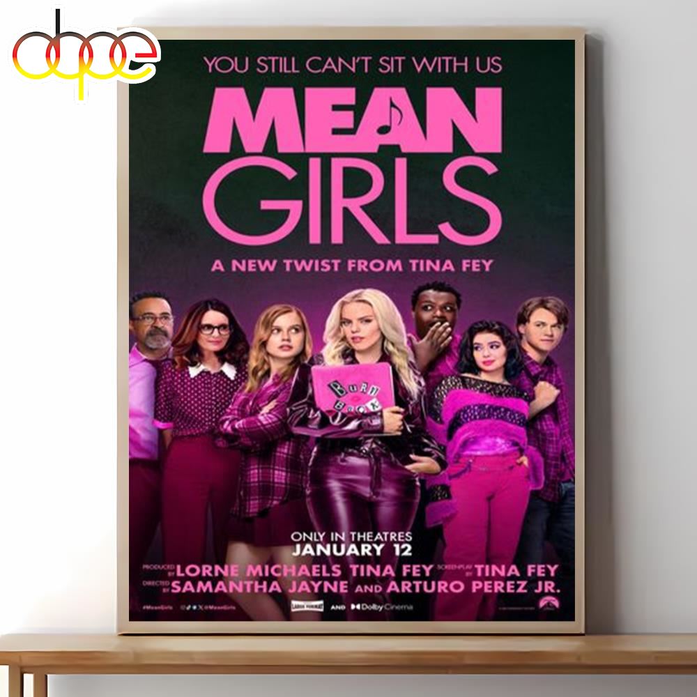 Mean Girls Movie Poster 2024