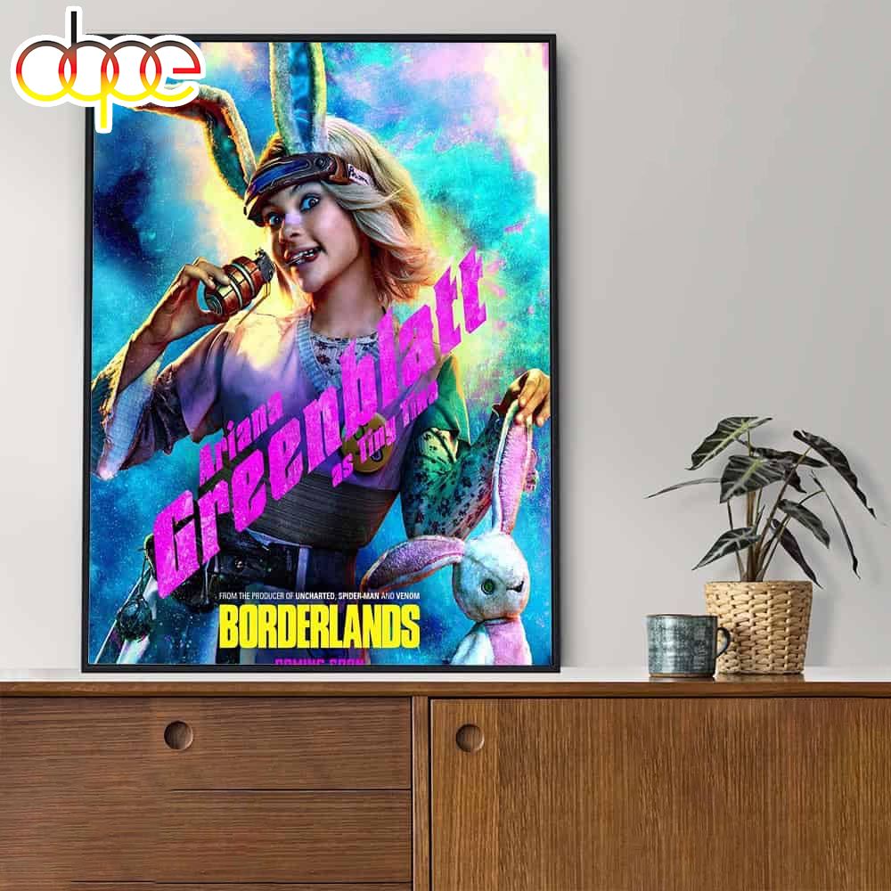 Meet Ariana Greenblatt As Tiny Tina Special In Her Own Explosive Way  Borderlands Movie 2024 Poster Canvas – Musicdope80s.com