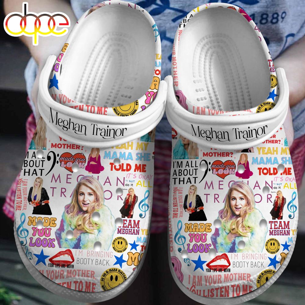 Meghan Trainor Music Clogs Shoes Comfortable For Men Women And Kids