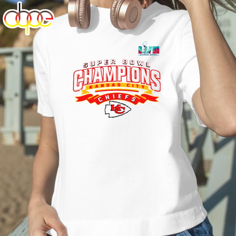 Mens Kansas City Chiefs 2023 Super Bowl Lvii 57 Champions Shirt