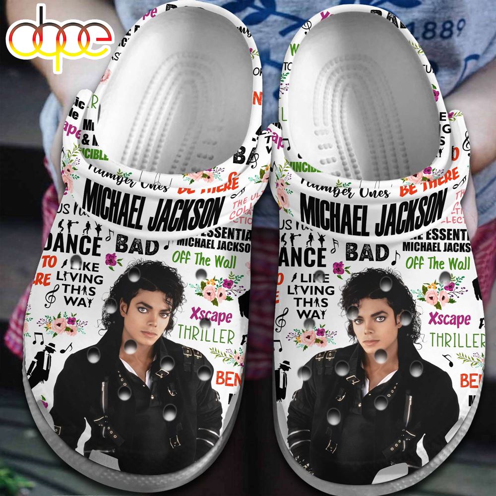 Michael Jackson Music Clogs Shoes Comfortable For Men Women And Kids