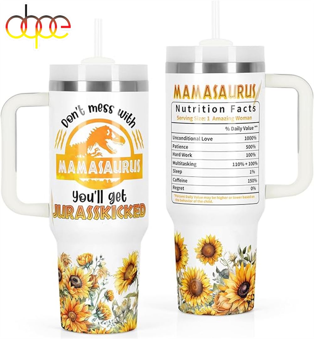 Mothers Day Gift For Mom Mamam New Mom Tumbler 40 Oz