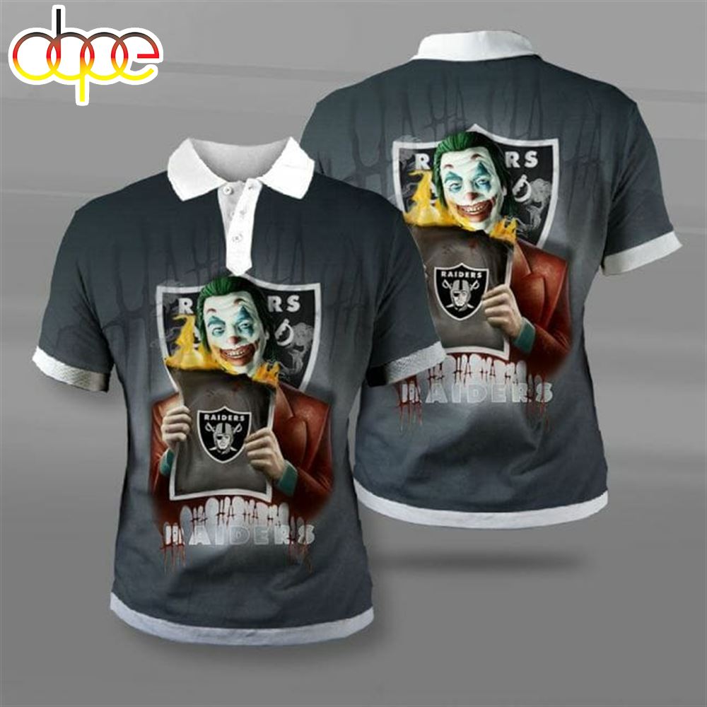 NFL Las Vegas Raiders Joker Polo Shirt