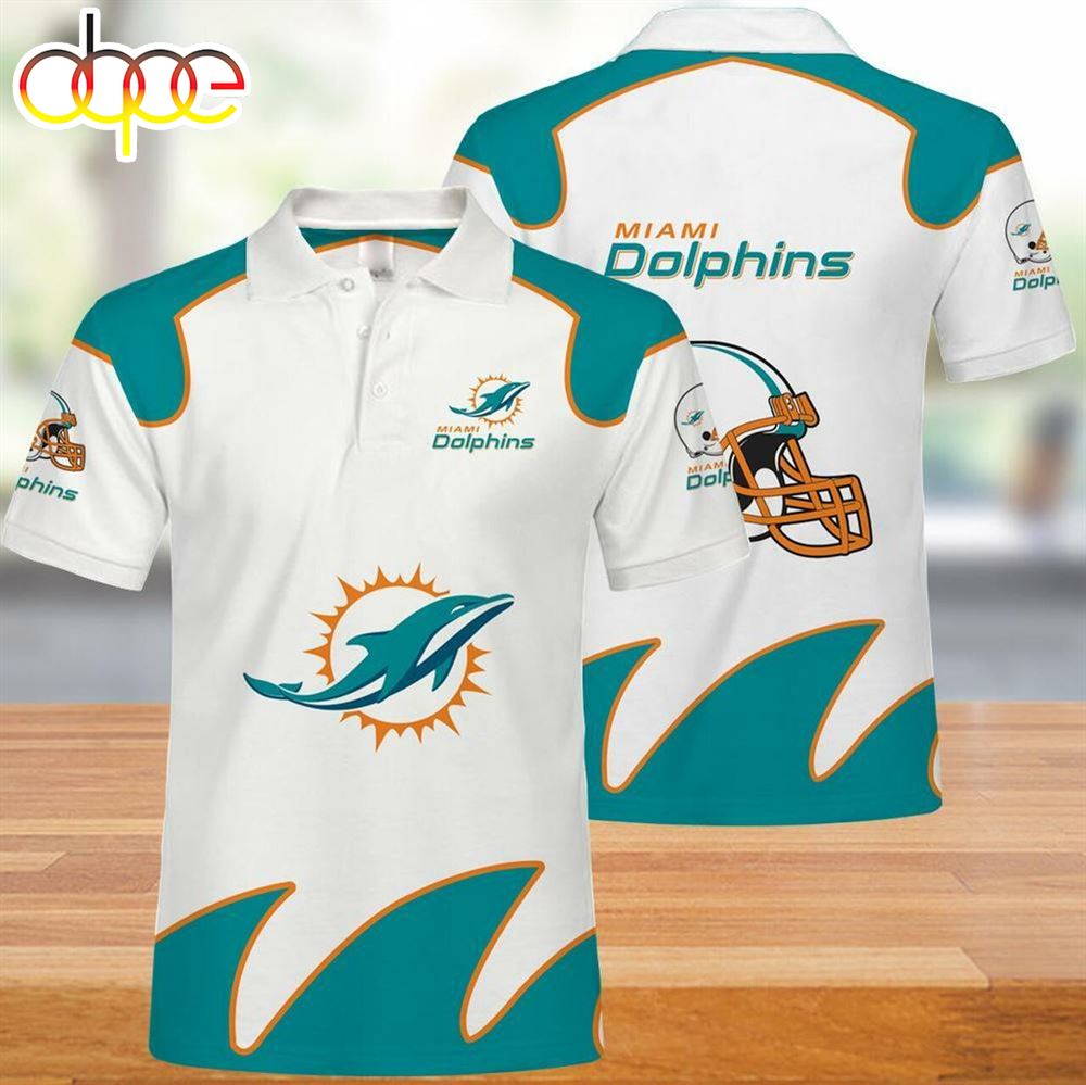 NFL Miami Dolphins Polo Shirt V6