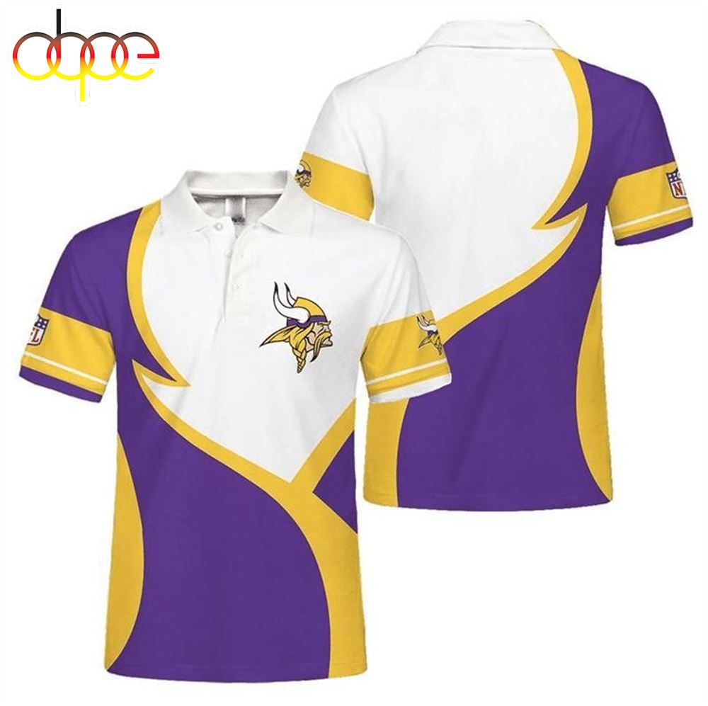 NFL Minnesota Vikings Simple Style Polo Shirt