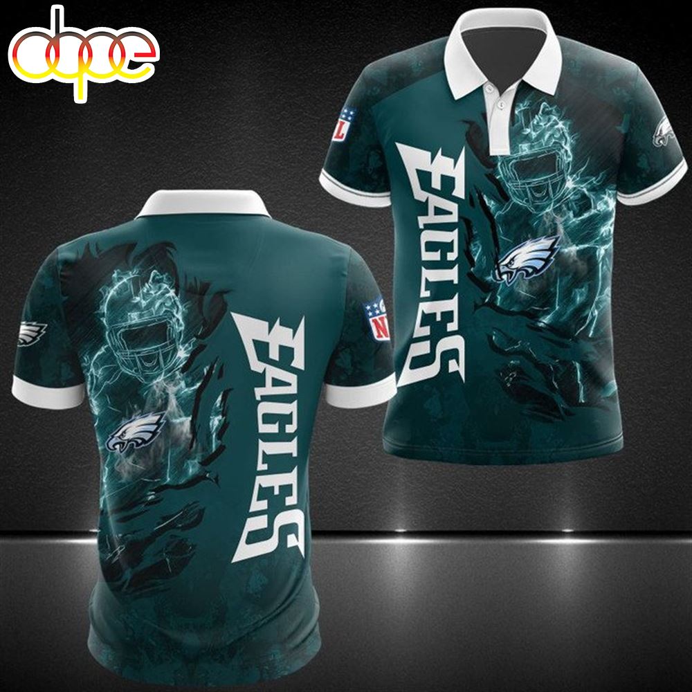 NFL Philadelphia Eagles Dark Green Polo Shirt