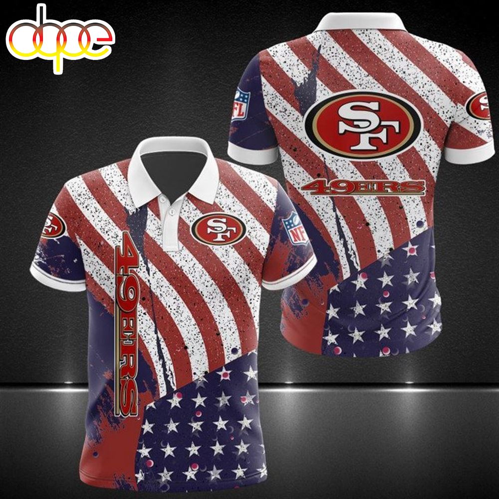 NFL San Francisco 49ers Duty American Polo Shirt