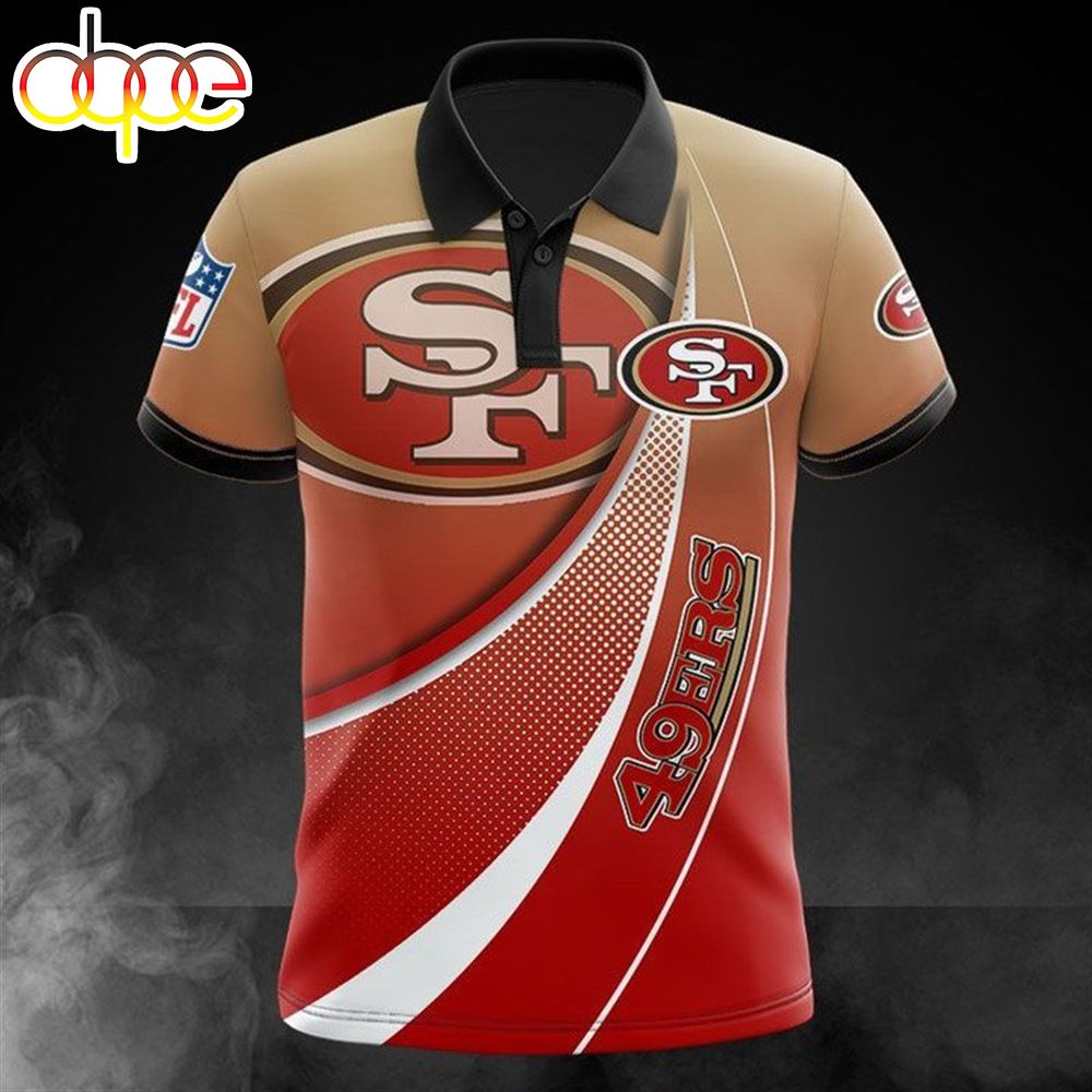 NFL San Francisco 49ers Free Style Design Polo Shirt