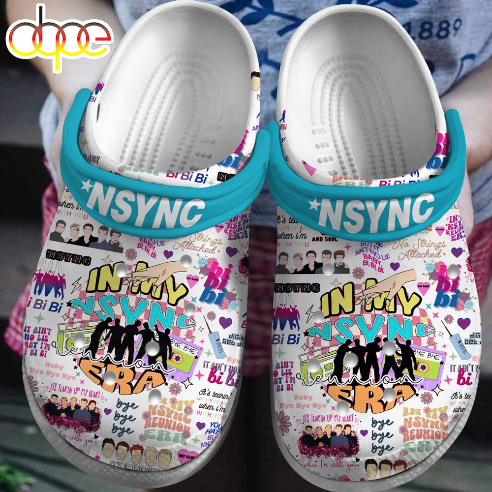 NSYNC Music Clogs Shoes Comfortable For Men Women And Kids