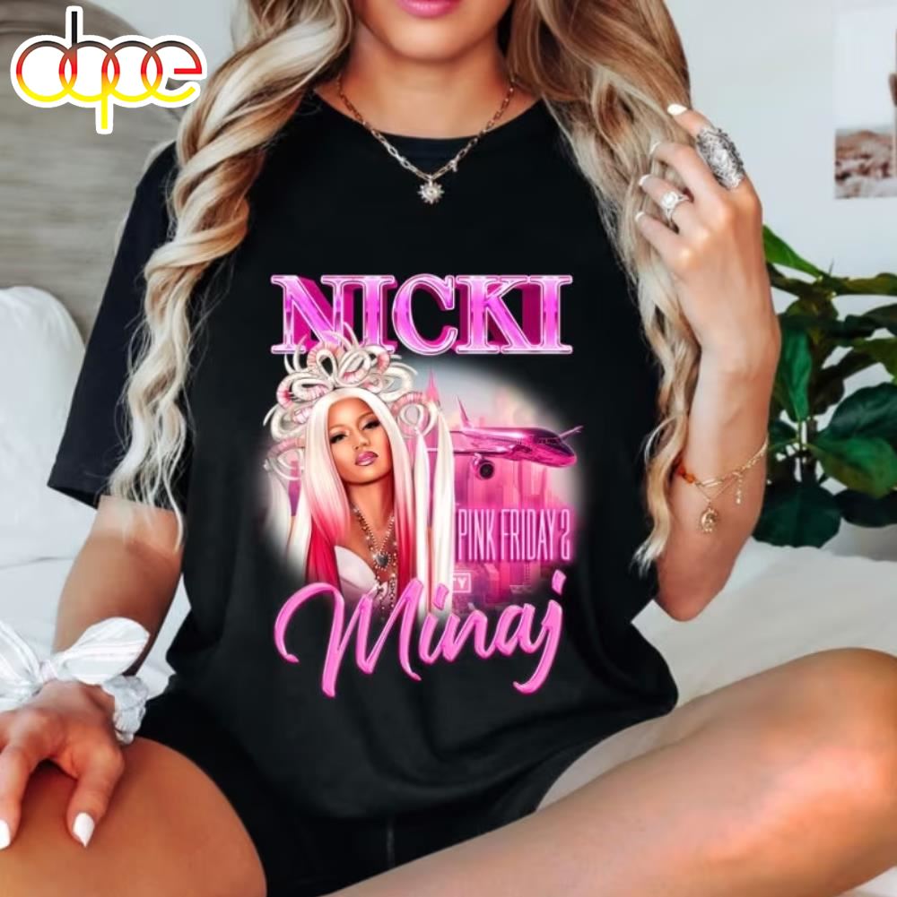 Nicki Minaj Pink Friday 2 Merch Tour 2024 T Shirt