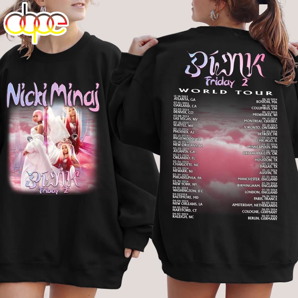 Nicki Minaj World Tour 2024 Nicki Minaj Statue Shirt