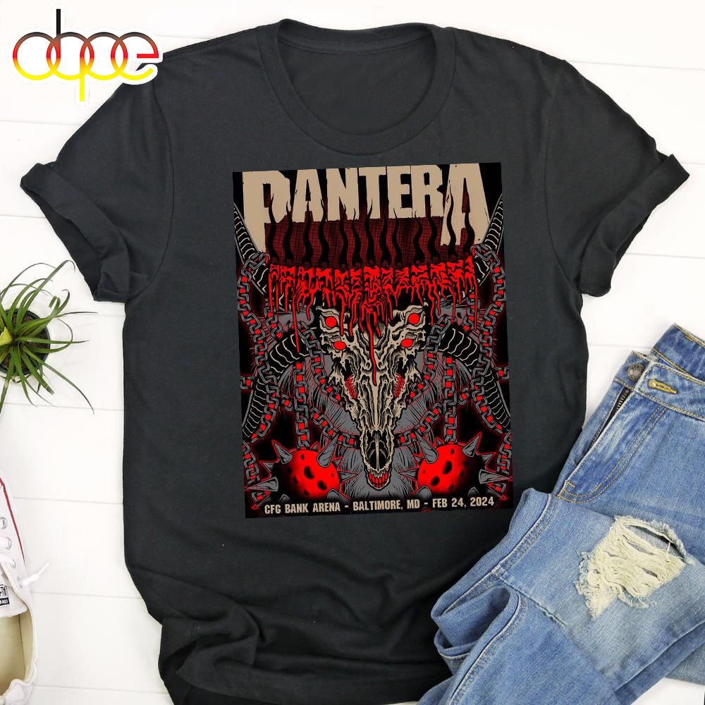 Pantera Baltimore February 24 2024 Unisex T Shirt