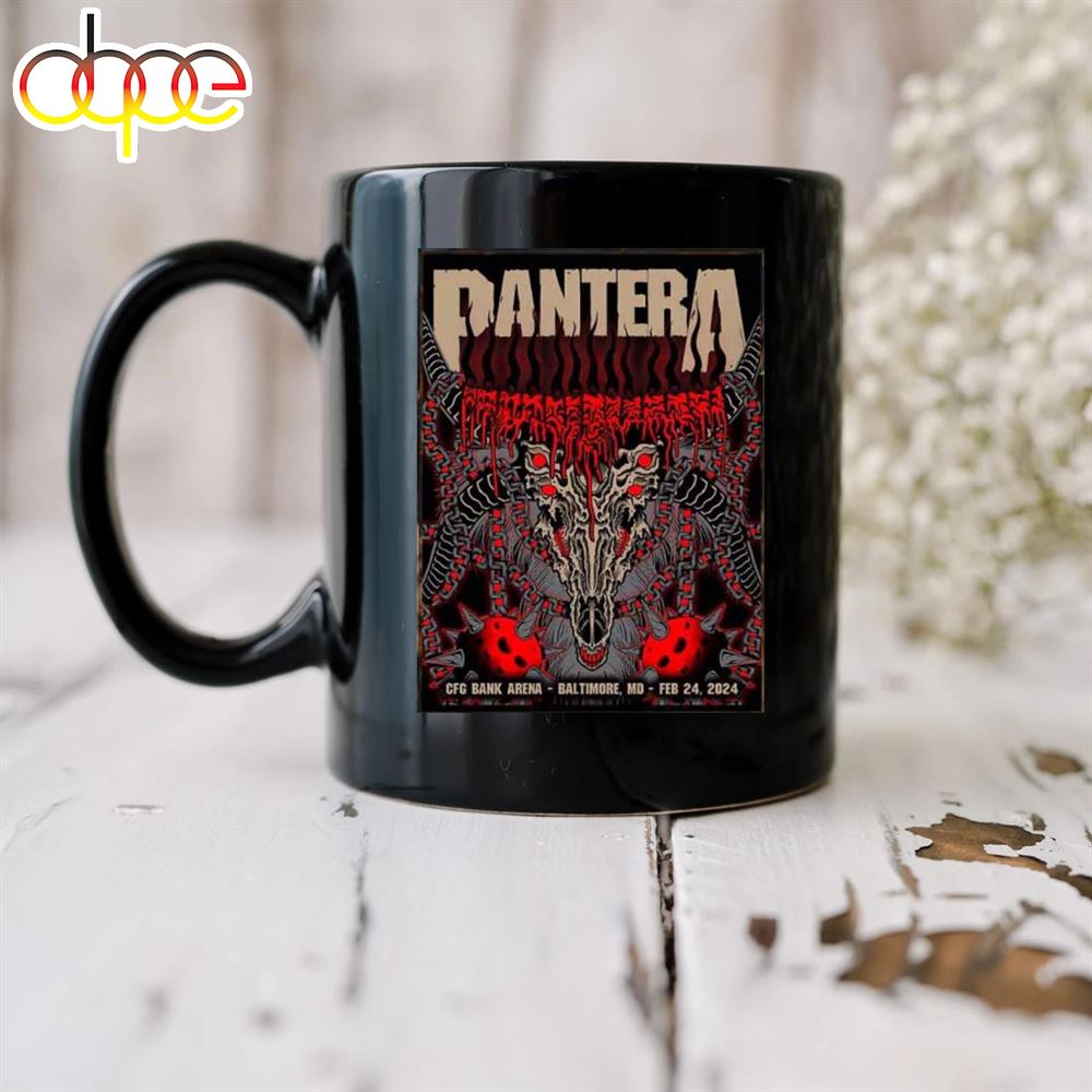 Pantera Baltimore Md At Cfg Bank Arena On February 24th 2024 Mug