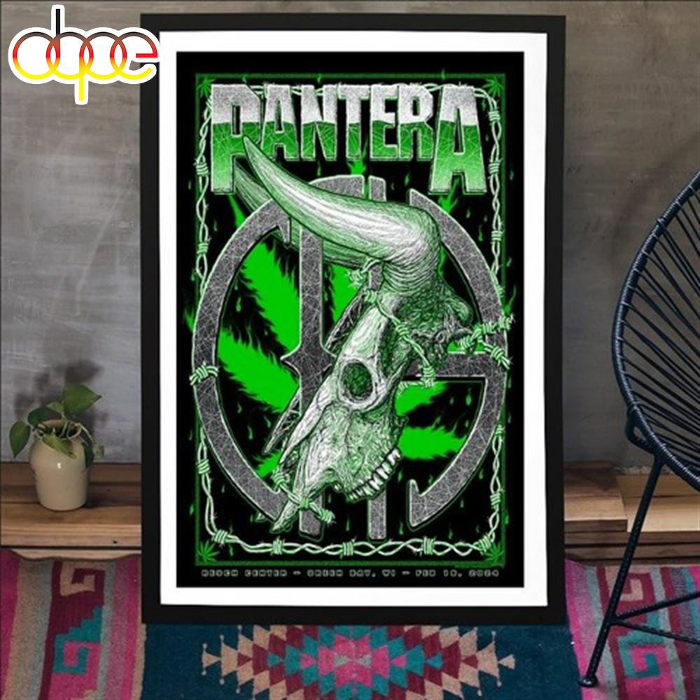 Pantera Feb 18 2024 Green Bay Wi Poster