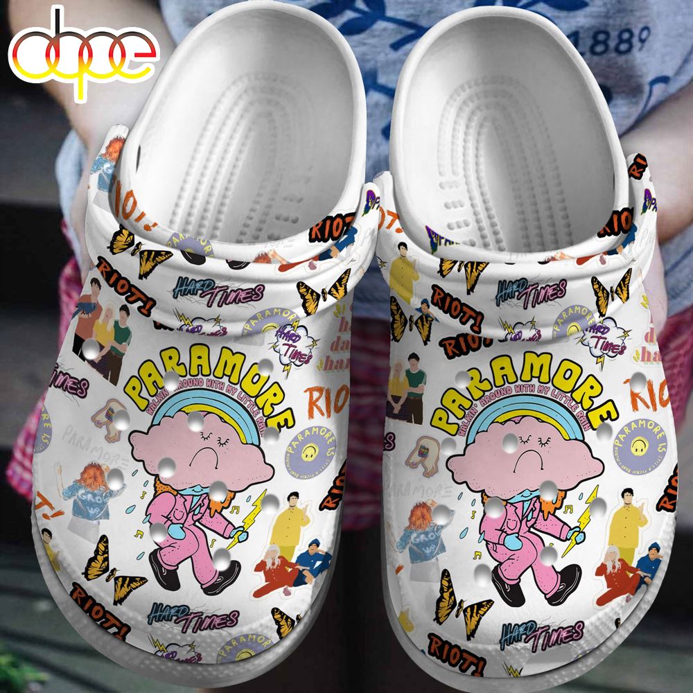 Paramore Music Clogs Shoes Comfortable For Men Women And Kids