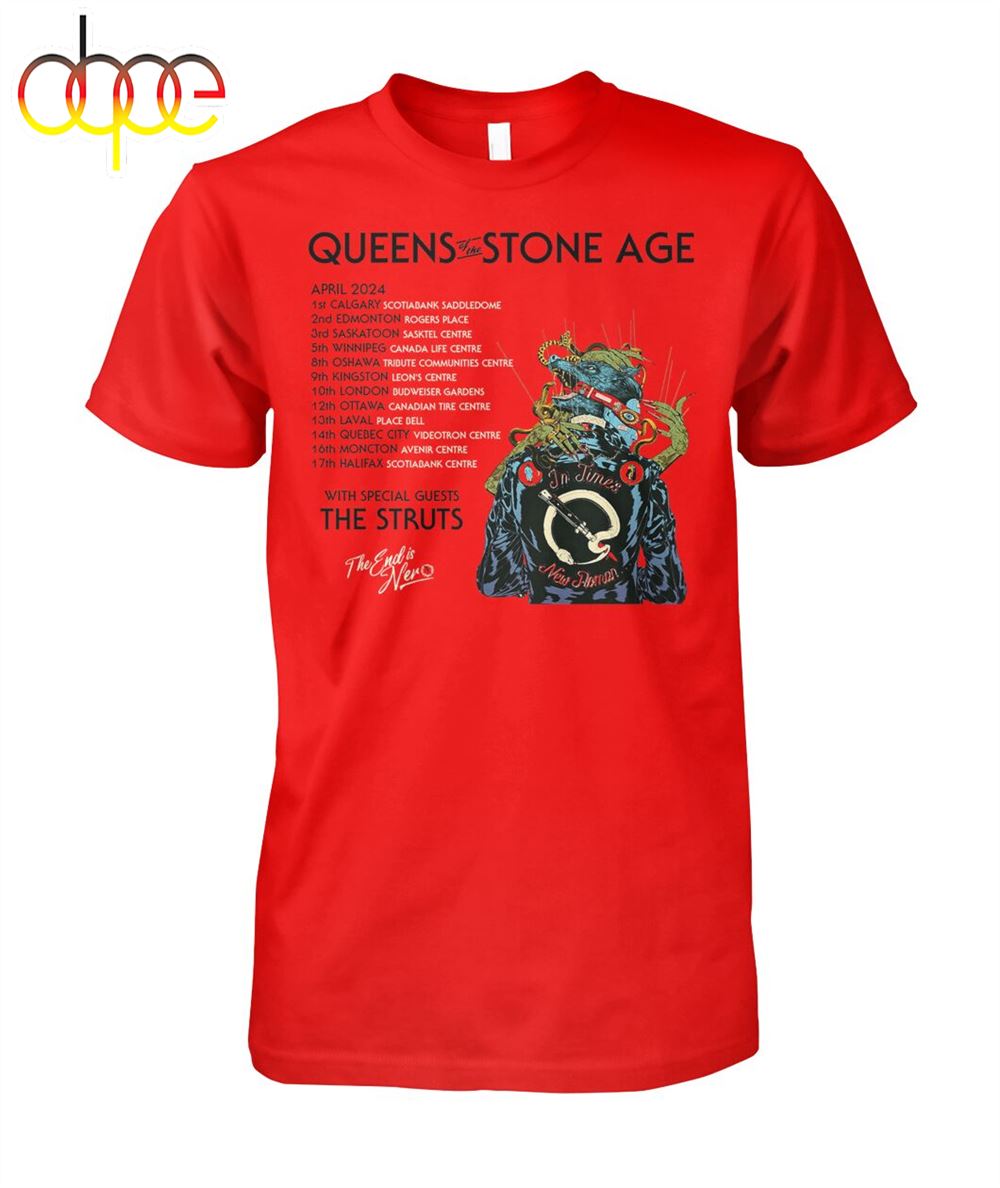 Queens Of The Stone Age Canada Tour 2024 Shirt