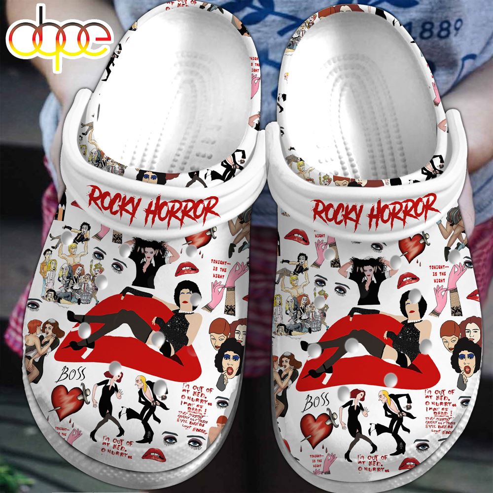 Rocky Horror Music Clogs Shoes Comfortable For Men Women And Kids