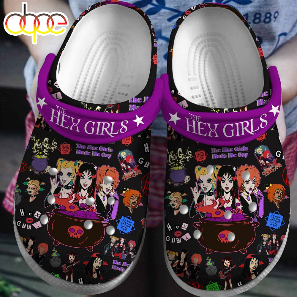 The Hex Girls Music Clogs Shoes Comfortable For Men Women And Kids