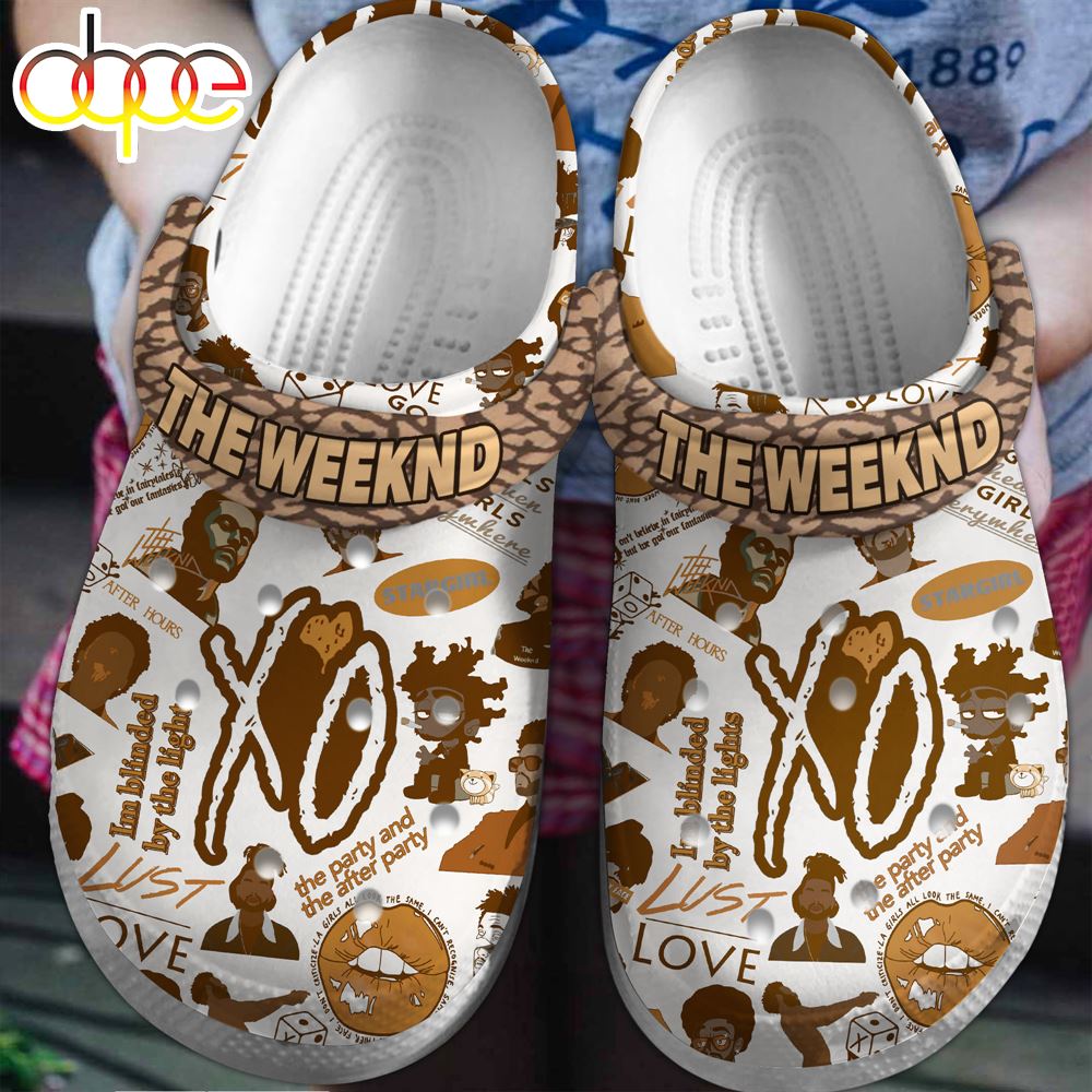 The Weeknd Music Clogs Shoes Comfortable For Men Women And Kids
