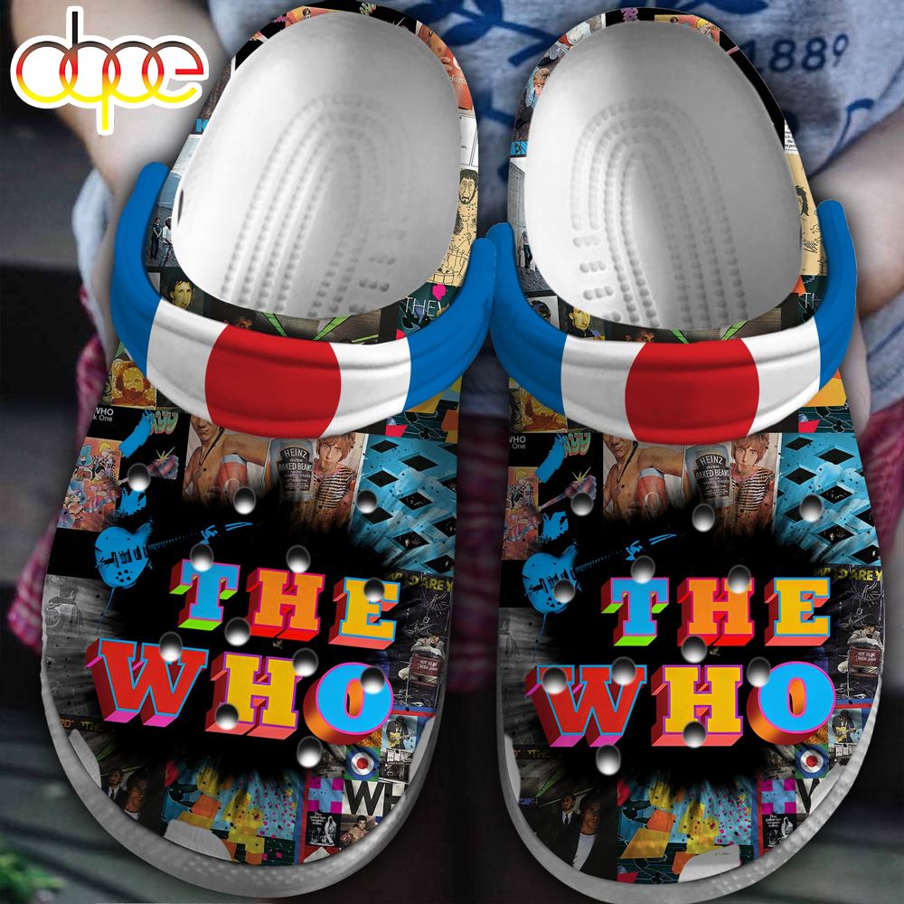 The Who Music Clogs Shoes Comfortable For Men Women And Kids