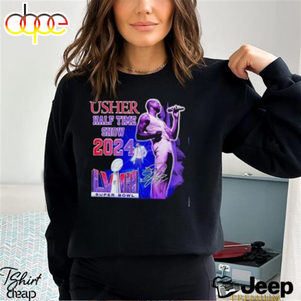 Usher Half Time Show 2024 Super Bowl Lviii Signature Shirt
