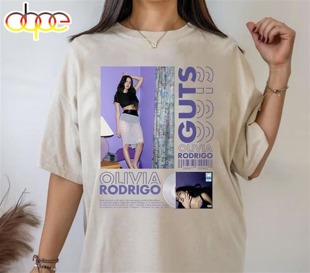 Vintage Olivia 2024 Rodrigo Guts Shirt