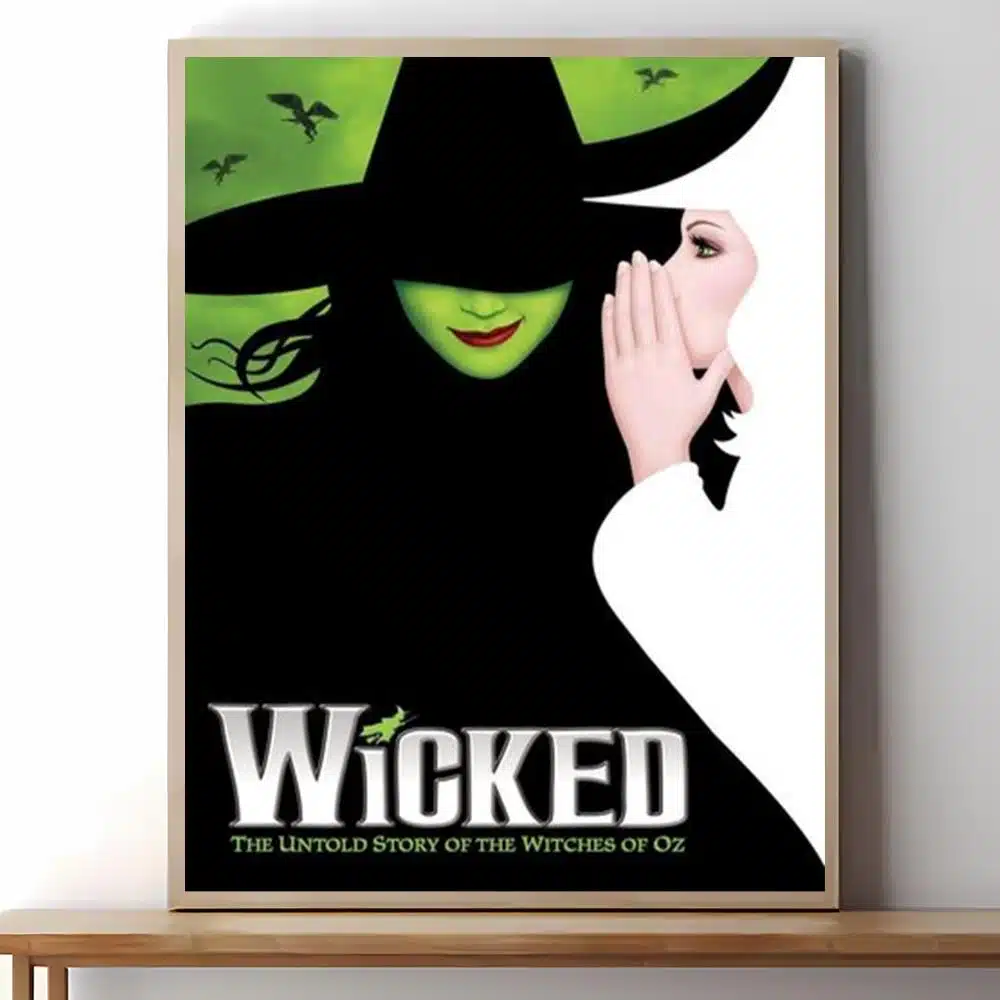 Wicked 2024 Movie Poster Wall Art Shirt