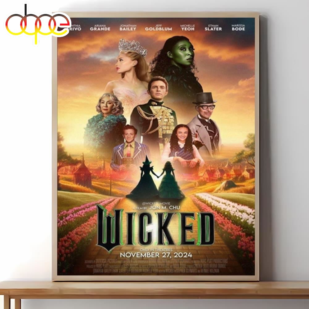 Wicked Movie Poster 2024 Canvas