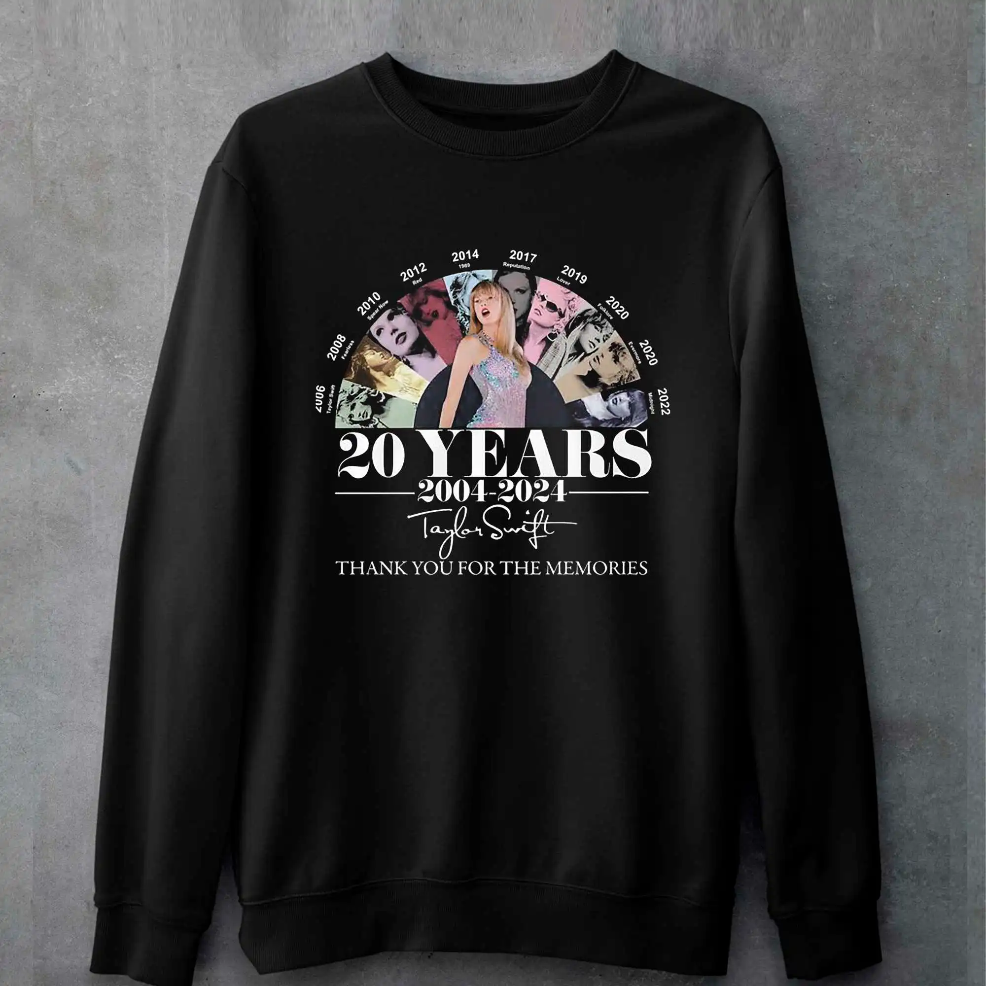 20 Years 2004 2024 Taylor Swift Thank You For The Memories Shirt