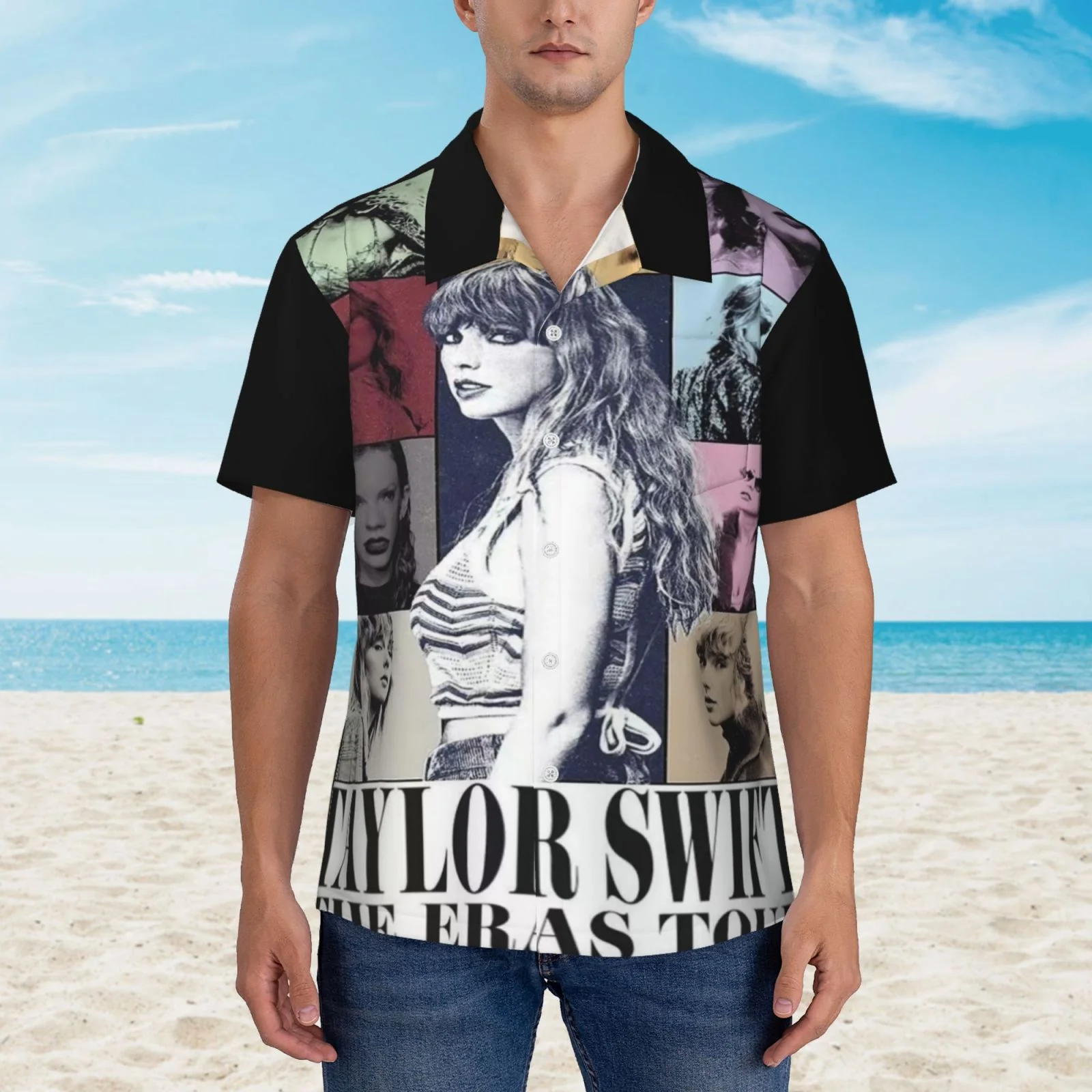 2024 Large Size Taylor Swift Touring Hawaiian Shirts