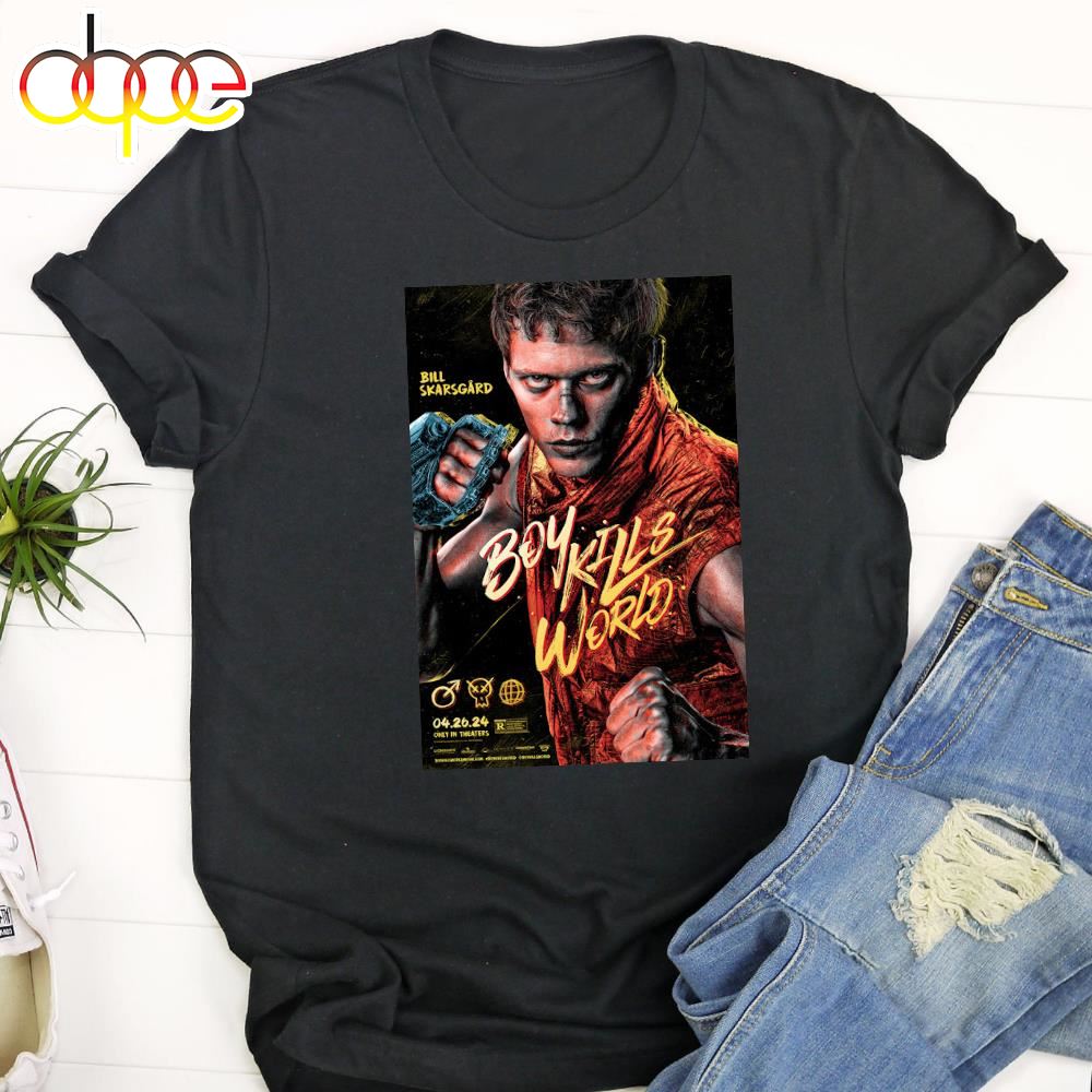 Boy Kills World Movie Poster Unisex T Shirt