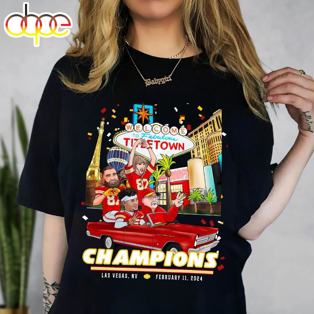 Chiefs Kingdom Super Bowl 2024 Champions T Shirt