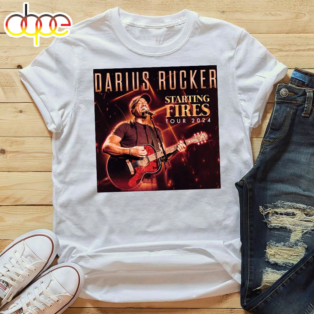 Darius Rucker Tour Music 2024 Concert Shirt