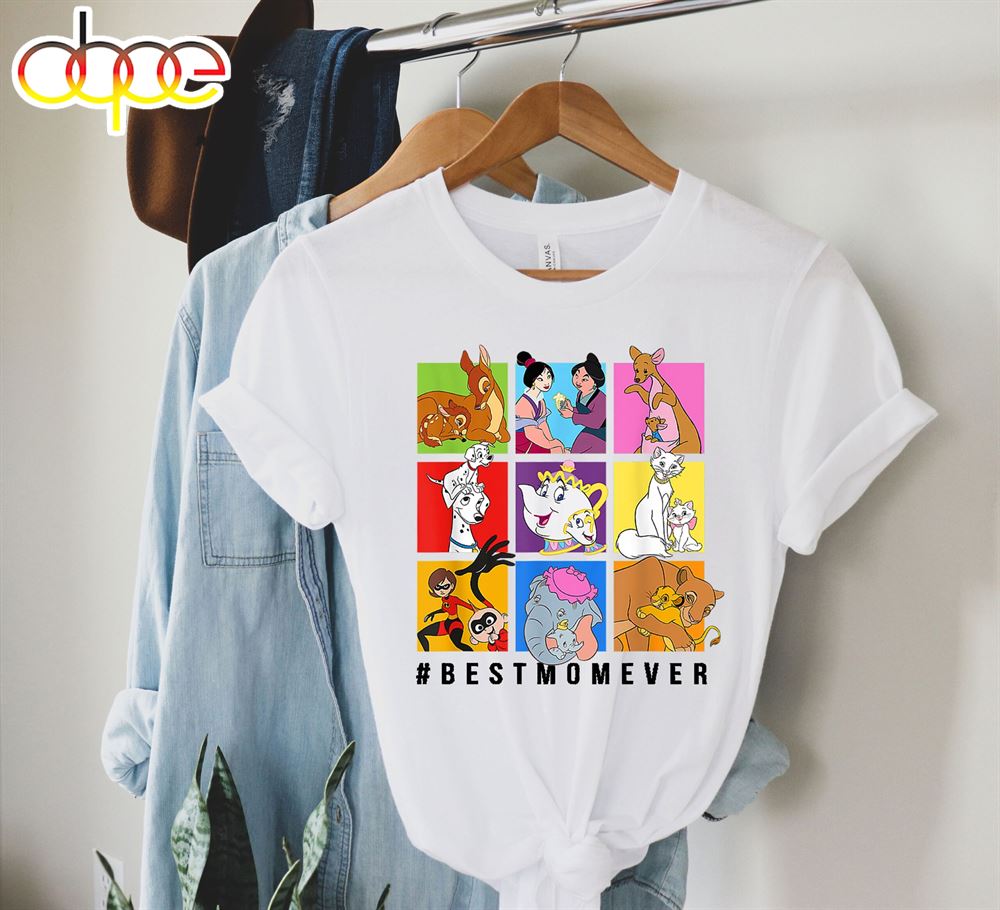 Disney Characters Best Mom Ever Shirt For T Shirt