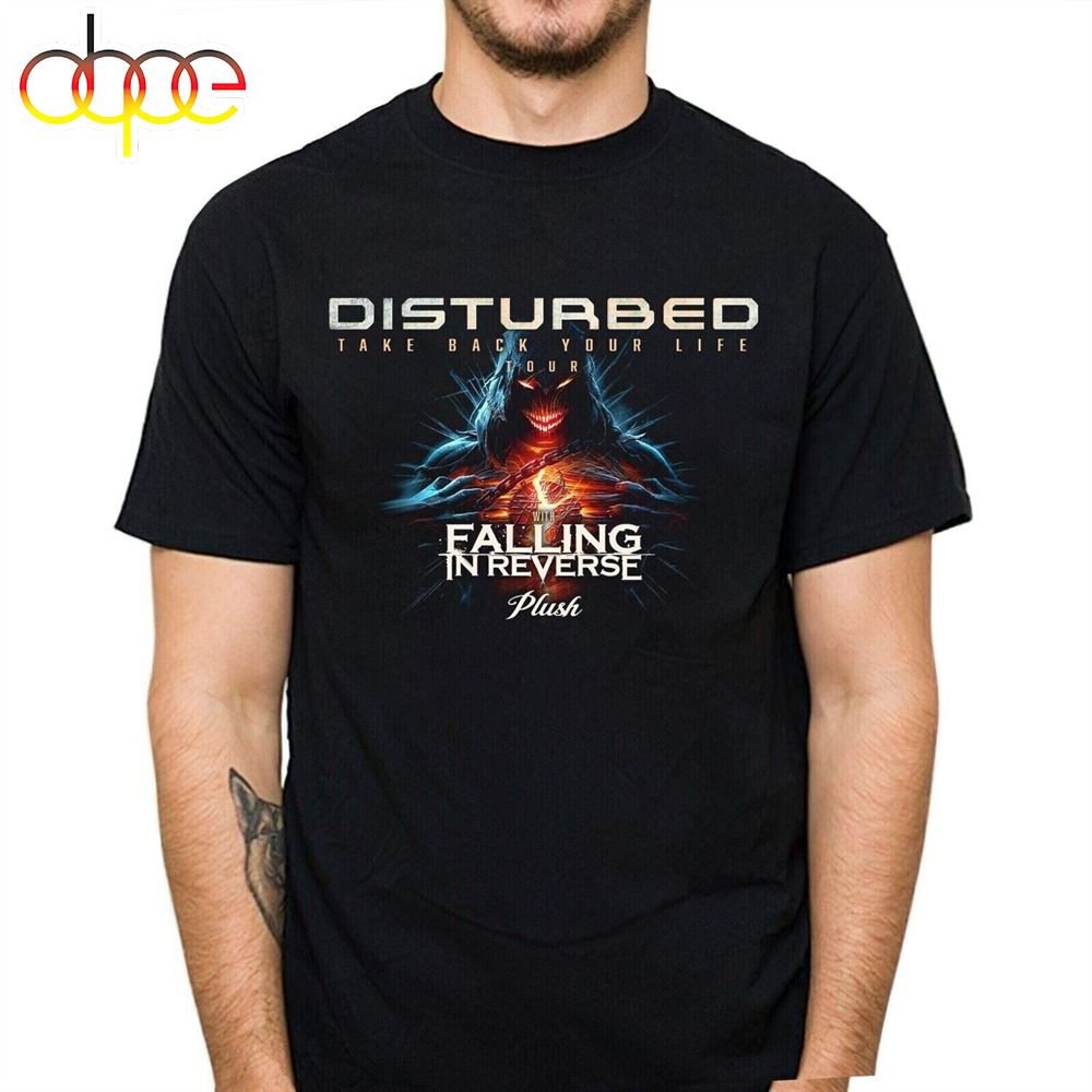 Disturbed Band Take Back Your Life Tour 2024 T Shirt For Men Women