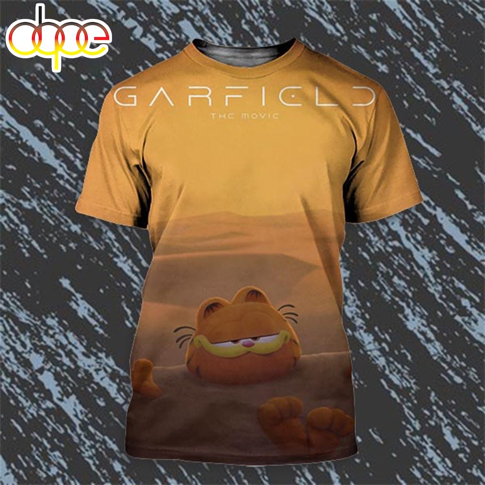 Dune 2 Inspired Poster For Garfield On May 24th 2024 All Over Print Shirt
