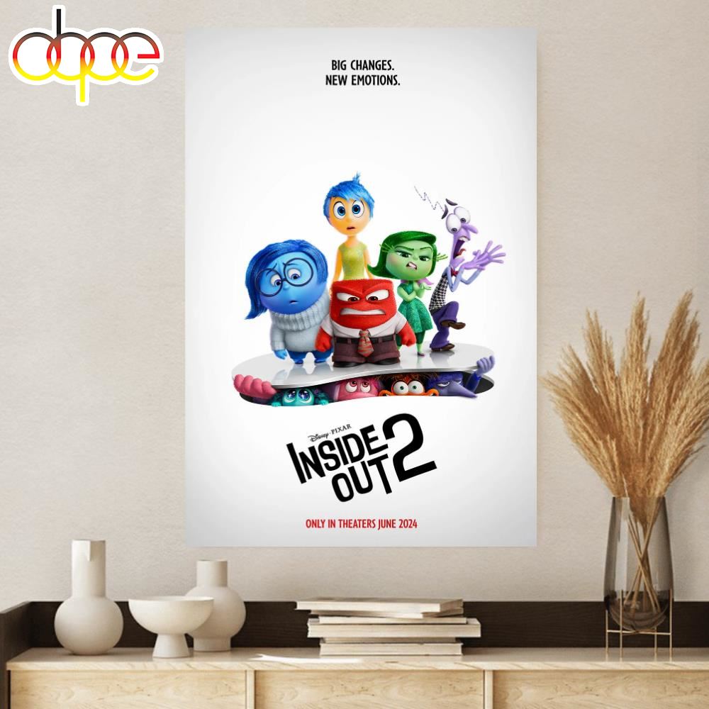 Inside Out 2 June 2024 Disney Reveals New Poster