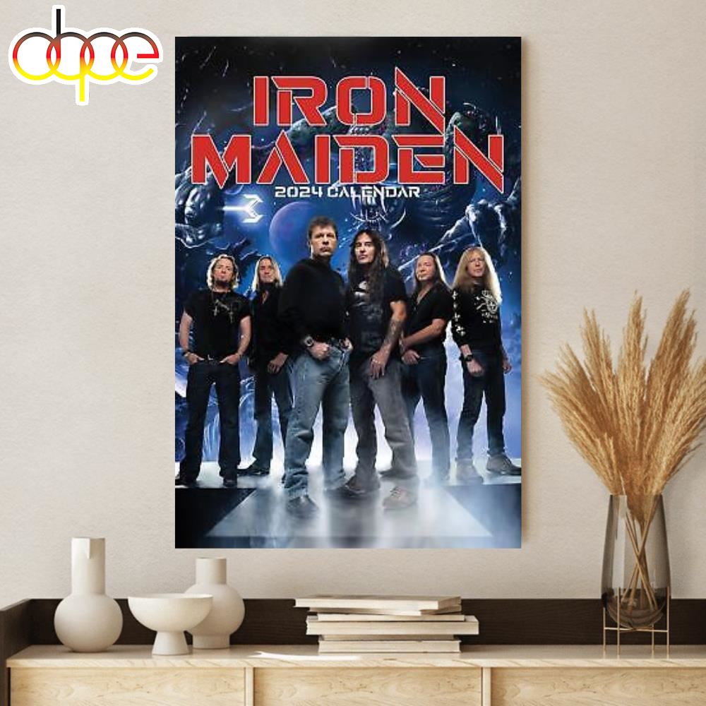 Iron Maiden Future Past World Tour 2024 Australia And New Zealand Fan Gifts Canvas