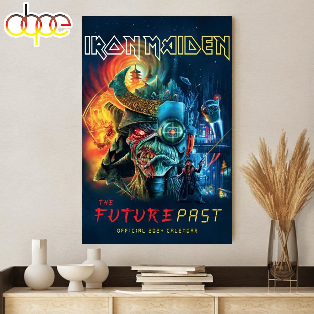 Iron Maiden Future Past World Tour 2024 Canvas