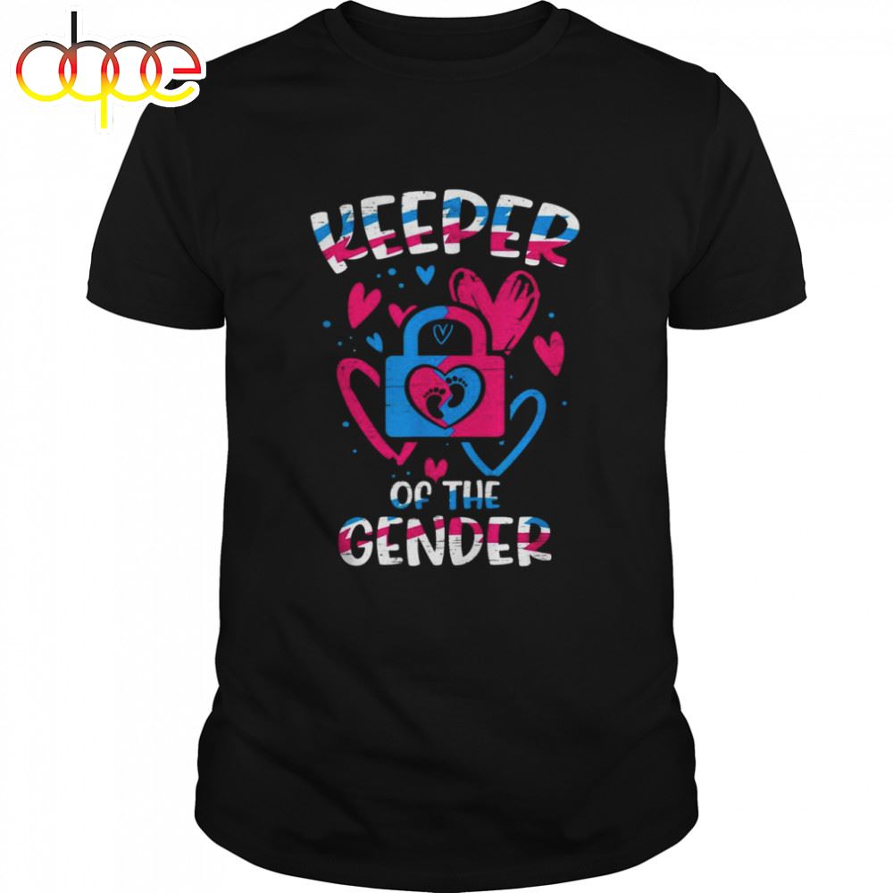 Keeper Of The Gender Gender Reveal Pregnant Mother's Day Shirt