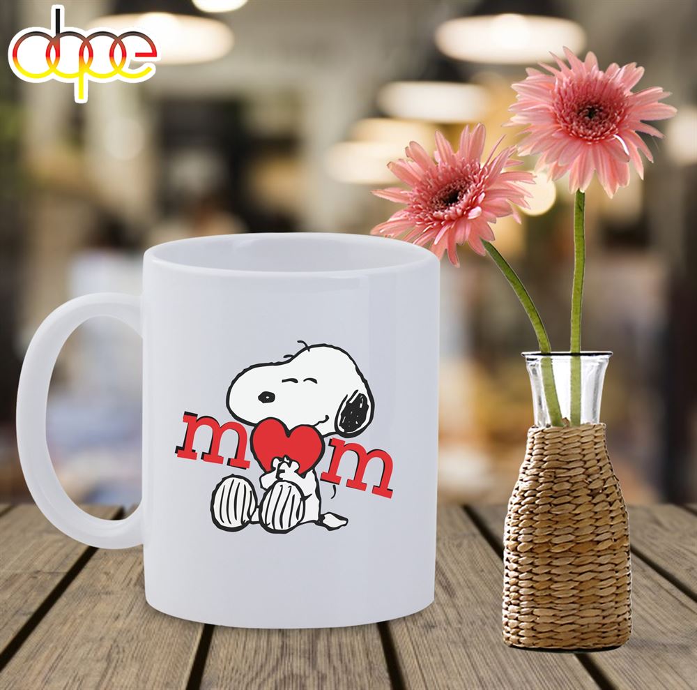 Mothers Day Snoopy Love Mugs